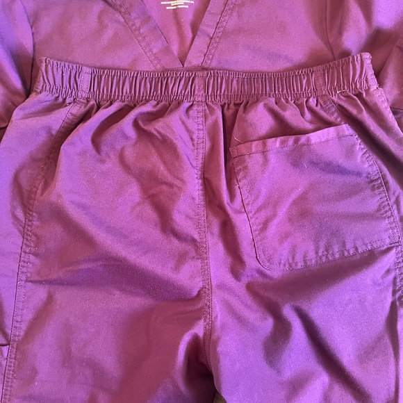 Plum Purple Scrub Set - Picture 5 of 7